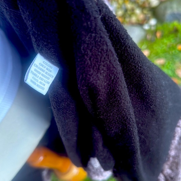 CHARTER CLUB FAUX FUR BROWN / WHITE OMBRE LONG COAT -M -🤎🔥🍁 - Picture 9 of 9